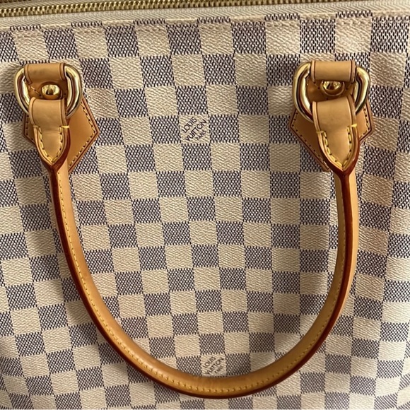 Louis Vuitton White Azure Saleyea PM - Picture 6 of 15